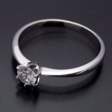 画像2: 6本爪ティファニーセッティングタイプの婚約指輪 (2)
