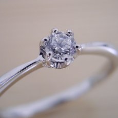 画像6: シンプルティファニーセッティングリング婚約指輪 (6)