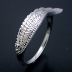 画像3: 長く使える指輪としてデザインしたフェザー（羽）の結婚指輪 (3)