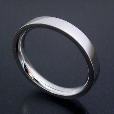 画像2: 平打ちタイプの結婚指輪「極（きわみ）平打ち　type  1」 (2)