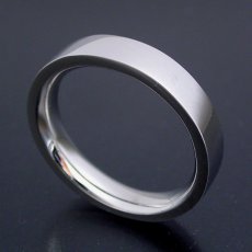 画像2: 平打ちタイプの結婚指輪「極（きわみ）平打ち　type  2」 (2)