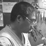 父：ジュエリー職人としての姿